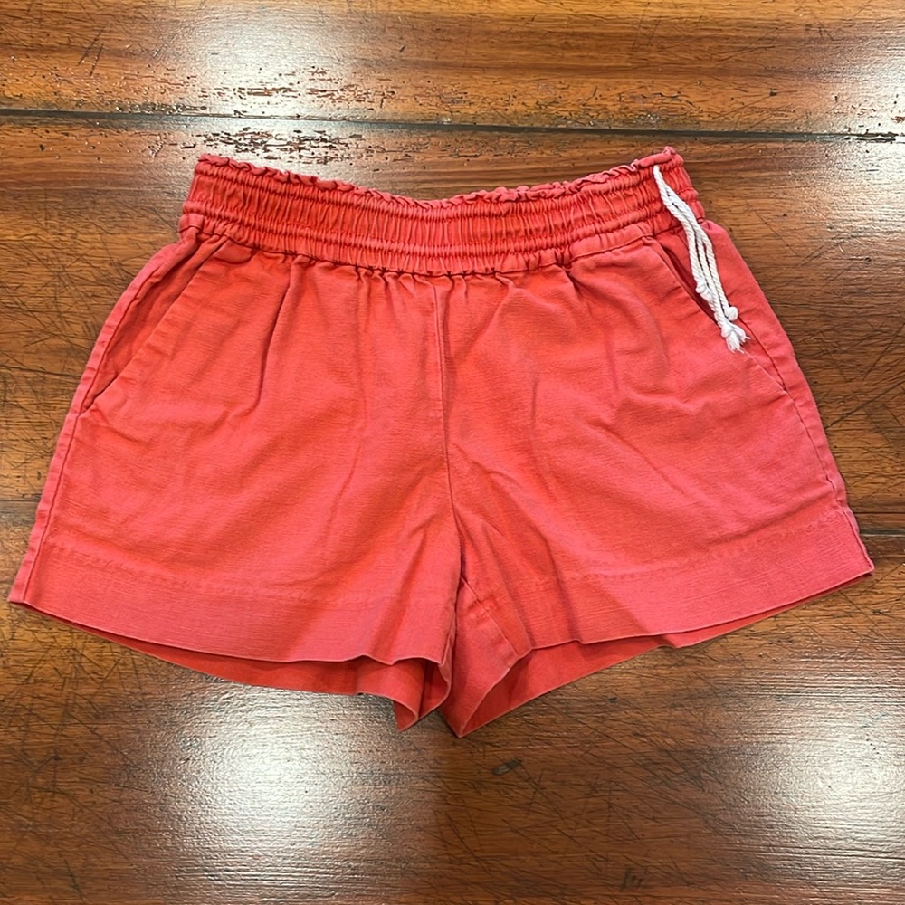 J.CREW | linen shorts | xxs